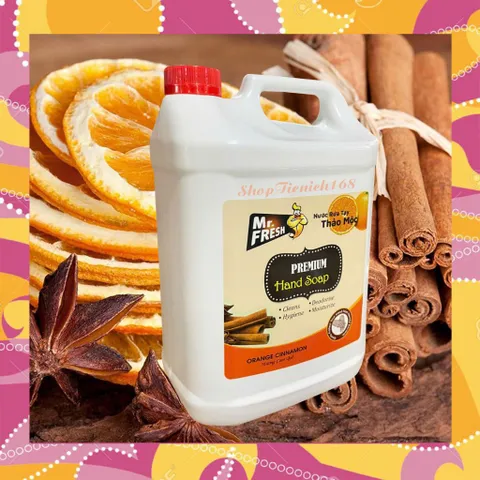 Nước Rửa Tay Sát Khuẩn Mr Fresh Hàn Quốc 5L - Giữ Sạch, Thơm Mát, Phù Hợp Cho Gia Đình, Bệnh Viện, Nhà Hàng