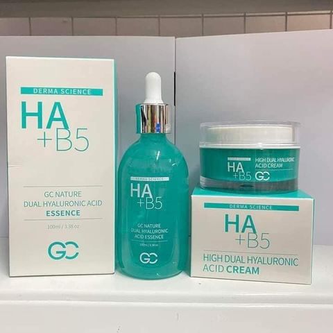 Kem Dưỡng Ẩm Phục Hồi Da Derma Science HA + B5 GC 50ml - Cấp ẩm tối ưu, phục hồi da khô, nhạy cảm, chiết xuất tự nhiên