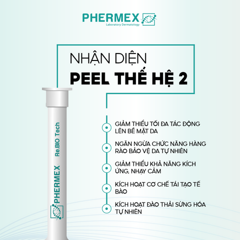 Peel Tế Bào Thế Hệ Mới Caryophy PHERMEX - Tẩy Da Chết Siêu Hiệu Quả, Chống Nám, Dưỡng Ẩm, Phù Hợp Mọi Loại Da