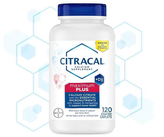 Viên uống bổ sung canxi Citracal Maximum Plus Bayer 280 viên - Hỗ trợ xương khớp và phát triển cơ bắp, Dễ hấp thu và an toàn.