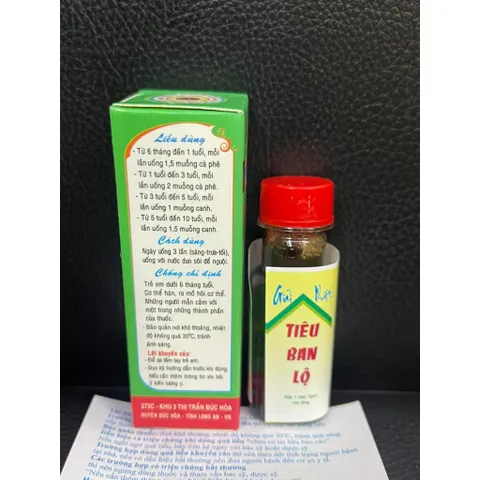 Giải Nhiệt Tiêu Ban Lộ Phước Sanh Lố 12 Chai - Thực Phẩm Chức Năng Giảm Sốt, Ho, Phát Ban, Hỗ Trợ Trẻ Em Khỏe Mạnh