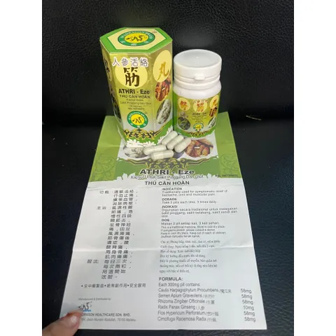 Thư Gân ATHRI EZE - Giảm Đau Nhức Xương Khớp Lục Giác Từ Chiết Xuất Thiên Nhiên, Hỗ Trợ Sức Khỏe Xương Khớp Hiệu Quả