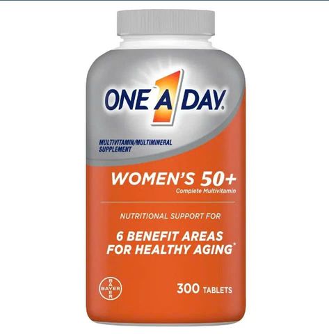 Vitamin Tổng Hợp One A Day Woman 50+ - 300 Viên Bảo Vệ Sức Khỏe Phụ Nữ Trên 50 Tuổi Tại Mỹ