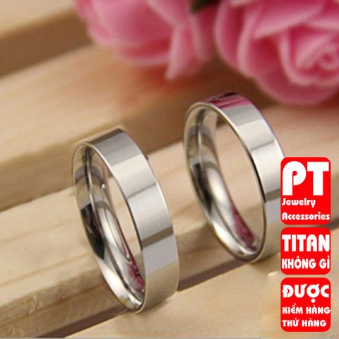 Nhẫn Nam Titan Cao Cấp - Thiết Kế Sang Trọng, Đẳng Cấp và An Toàn Cho Da - Phụ Kiện Thời Trang Nam Thể Hiện Phong Cách Cá Nhân