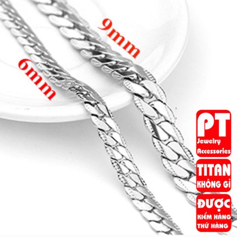 Dây Chuyền Titan Nam Cao Cấp - Phong Cách Đẳng Cấp, Chống Gỉ, An Toàn Cho Da, Phụ Kiện Thời Trang Nam Cá Tính