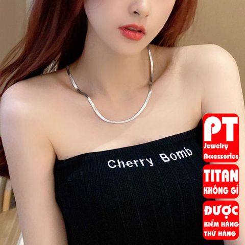 Dây Chuyền Titan Cao Cấp Nam Nữ - Phong Cách Sang Trọng, Chống Oxy Hóa và Trầy Xước - Phụ Kiện Thời Trang Đẳng Cấp
