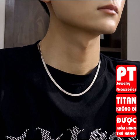 Dây Chuyền Titan Cao Cấp Nam Nữ - Phong Cách Sang Trọng, Chống Oxy Hóa và Trầy Xước - Phụ Kiện Thời Trang Đẳng Cấp