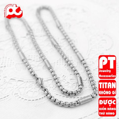 Dây Chuyền Titan Nam Cao Cấp Thời Trang - Phong Cách Mạnh Mẽ, Đẳng Cấp, An Toàn, Không Gỉ, Quà Tặng Ý Nghĩa