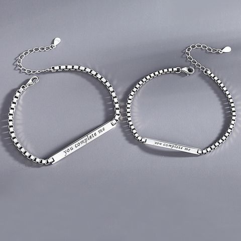 Vòng Tay Đôi Nam Nữ Khắc Tên Chất Liệu Titan Không Gỉ - Lắc Tay Quà Tặng Tình Yêu Unique Unisex