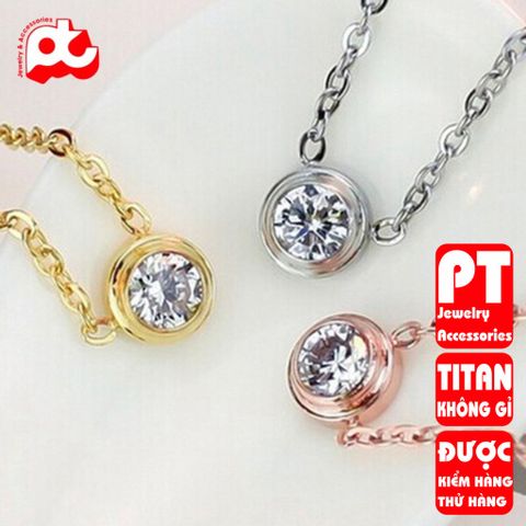 Dây Chuyền Nữ Titan Cao Cấp Sang Trọng - Phụ Kiện Thời Trang Tinh Tế Không Gỉ Giá Rẻ, Dành Cho Phái Đẹp