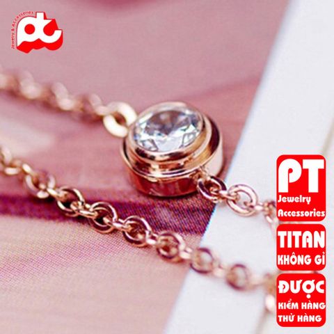 Dây Chuyền Nữ Titan Cao Cấp Sang Trọng - Phụ Kiện Thời Trang Tinh Tế Không Gỉ Giá Rẻ, Dành Cho Phái Đẹp