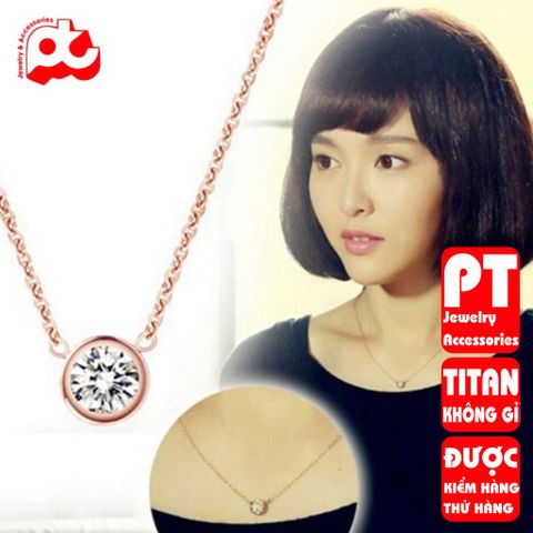 Dây Chuyền Nữ Titan Cao Cấp Sang Trọng - Phụ Kiện Thời Trang Tinh Tế Không Gỉ Giá Rẻ, Dành Cho Phái Đẹp