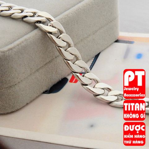 Lắc Tay Titan Nam Cao Cấp - Thiết Kế Đẳng Cấp, Không Gỉ, Dễ Phối, Phụ Kiện Thời Trang Phái Mạnh, Quà Tặng Đặc Biệt