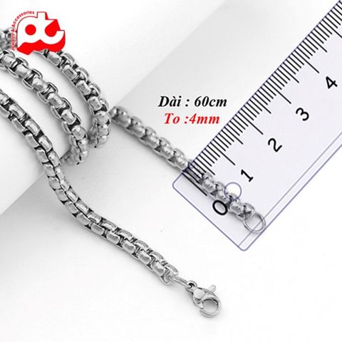Dây Chuyền Nam Titan Cao Cấp - Đẳng Cấp, Chống Gỉ Sét, Phong Cách Mạnh Mẽ, Thời Trang Nam Tinh Tế, Quà Tặng Ý Nghĩa