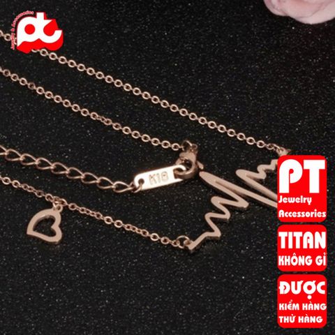 Dây Chuyền Nữ Titan Cao Cấp - Sang Trọng, Độc Đáo, Chống Gỉ Sét, Phụ Kiện Thời Trang Tinh Tế Cho Phái Đẹp