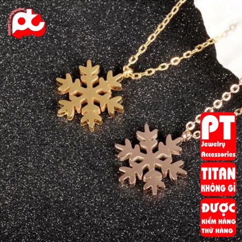 Dây Chuyền Nữ Titan Cao Cấp - Sang Trọng, Tinh Tế, Bền Bỉ, An Toàn Cho Da - Trang Sức Phong Cách Hiện Đại PT Jewelry
