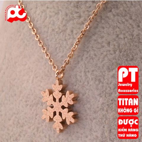Dây Chuyền Nữ Titan Cao Cấp - Sang Trọng, Tinh Tế, Bền Bỉ, An Toàn Cho Da - Trang Sức Phong Cách Hiện Đại PT Jewelry