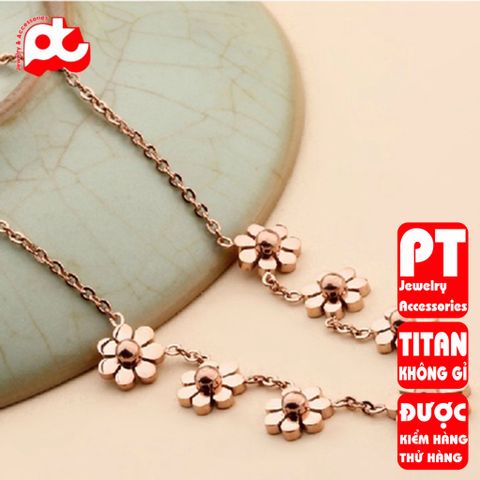 Dây Chuyền Nữ Titan Cao Cấp - Sang Trọng, Tinh Tế, Không Gỉ, Chống Trầy, Phụ Kiện Thời Trang Nữ Tính, Quà Tặng Ý Nghĩa
