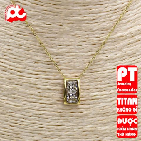 Dây Chuyền Nữ Titan Cao Cấp Sang Trọng - Phụ Kiện Thời Trang Đặc Biệt, Kháng Oxy Hóa, An Toàn Cho Da - Món Quà Ý Nghĩa
