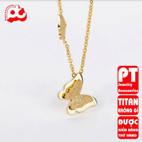 Dây Chuyền Nữ Titan Cao Cấp - Thiết Kế Tinh Tế, Sang Trọng, Chống Gỉ, An Toàn Cho Da - Phụ Kiện Thời Trang Nữ