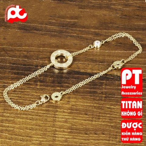 Lắc Tay Nữ Titan Cao Cấp - Sang Trọng, Thanh Lịch, Chống Gỉ - Phụ Kiện Thời Trang Hoàn Hảo Mọi Dịp