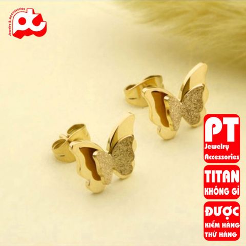 Bông Tai Nữ Titan Cao Cấp - Sang Trọng, Chống Gỉ Sét, Phụ Kiện Thời Trang Tinh Tế - Quà Tặng Ý Nghĩa cho Phụ Nữ