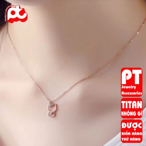 Dây Chuyền Nữ Titan Cao Cấp – Sang Trọng, Tinh Tế, Bền Bỉ, An Toàn cho Da, Phụ Kiện Thời Trang Thích Hợp Mọi Dịp