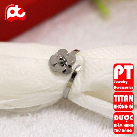 Nhẫn Nữ Titan Cao Cấp - Phong Cách Thanh Lịch, Đẳng Cấp, Chống Gỉ, Nhiều Màu Sắc - Trang Sức Thời Trang Sang Trọng cho Phụ Nữ