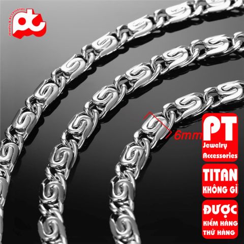 Dây Chuyền Nam Titan Thời Trang Cao Cấp - Chất Liệu Không Gỉ, Thiết Kế Mạnh Mẽ - Phụ Kiện Nam Đẳng Cấp, Quà Tặng Ý Nghĩa