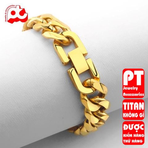 Lắc Tay Nam Titan Cao Cấp - Phong Cách Mạnh Mẽ, Bền Bỉ, Dễ Dàng Điều Chỉnh - Phụ Kiện Thời Trang Sang Trọng cho Nam Giới