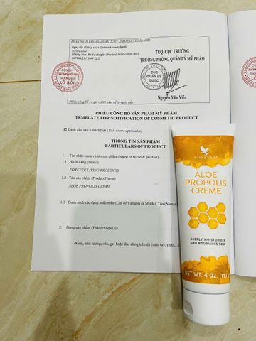 Kem Dưỡng Ẩm Làm Sáng Da Aloe Propolis - Hỗ Trợ Da Mụn, Giữ Ẩm, Phục Hồi Da Tươi Mát, Phù Hợp Với Mọi Loại Da