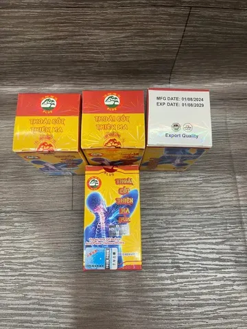 Viên Uống Thoái Cốt Thiên Ma Plus 60 Viên - Giảm Đau Lưng, Đau Gối, Hỗ Trợ Khớp Linh Hoạt, Phục Hồi Thoát Vị Đĩa Đệm