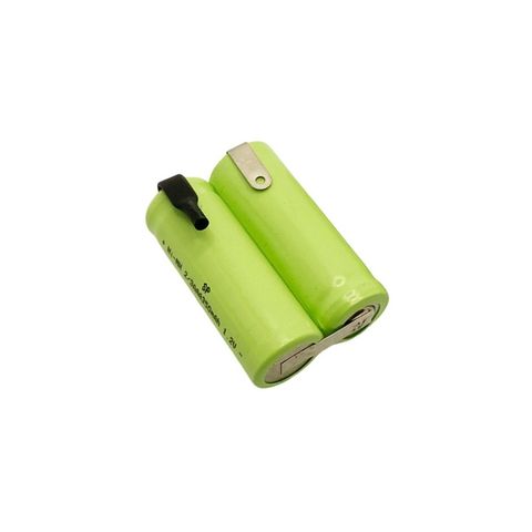 Pin Sạc NiMH 2/3AAA 2.4V 350mAh Dùng Cho Máy Cạo Râu, Tông Đơ, Thiết Bị Cầm Tay - Hàn Sẵn Niken 2 Đầu