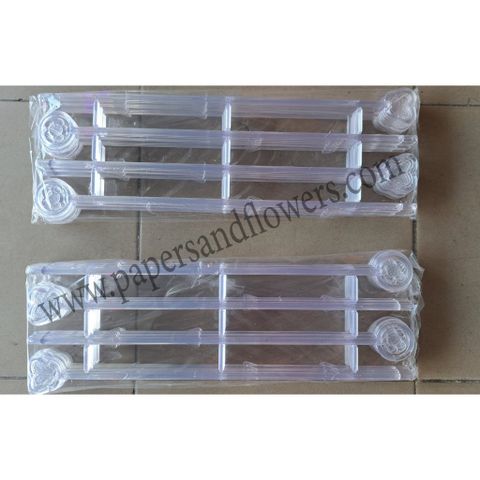 Que Ghim Kẹp Tấm Thiệp Trắng 30cm & 40cm - Bộ 48 Que & 40 Que Dùng Trang Trí Giỏ Quà & Hoa Thêm Phần Đẹp Mắt
