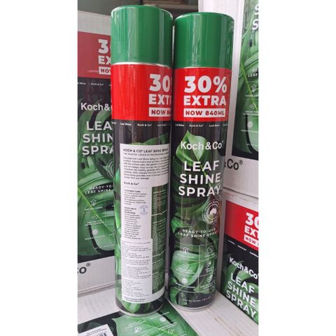 Chai Xịt Bóng Lá Leaf Shine 750ml - Giữ Lá Cây Sạch, Bóng Mượt, Tăng Độ Tươi Cho Hoa Cắt Cành - Thùng 12 Chai