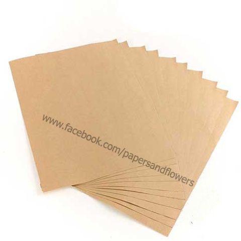 Giấy Kraft Nhật Cao Cấp 72x51cm - 1 Xấp 50 Tờ Chuyên Dụng Đựng Hàng Hoặc Làm Túi Giấy Thời Trang