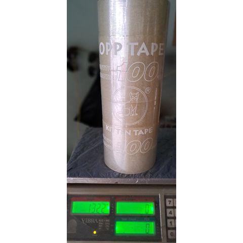 Băng Keo Trong 5p 100Y Loại 1.3kg - Bộ 6 Cuộn Dán Thùng Siêu Dính, Chất Lượng Cao, Văn Phòng Phẩm Tiện Dụng