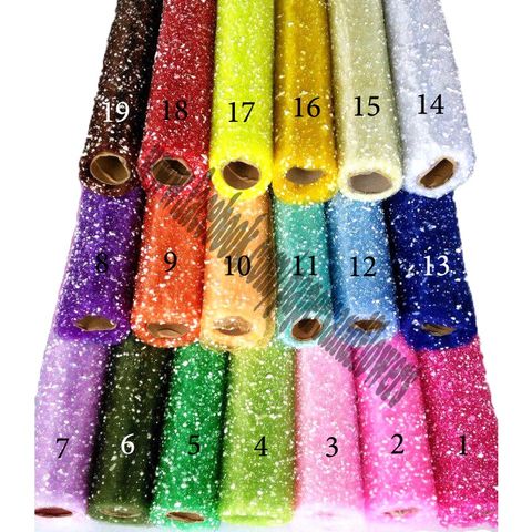 Lưới Tuyết Bó Hoa Dày 50cm x 4.5 Yard - Vật Liệu Handmade Trang Trí Độc Đáo Xuất Xứ Trung Quốc