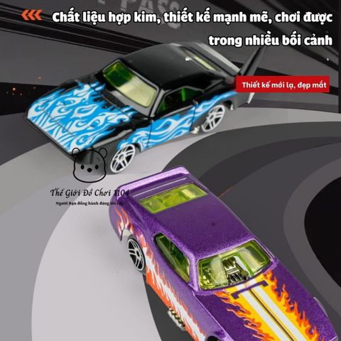 Mô Hình Xe Hợp Kim Mini Diecast 1:64, Chạy Đà Mở Cửa, Đồ Chơi Ô Tô Siêu Chất Cho Bé Trai