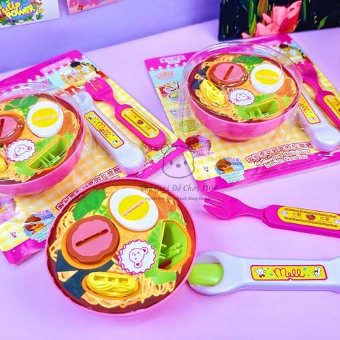 Đồ Chơi Tập Đút Ăn Cho Bé Gái - Mô Hình Kem, Cơm Bento, Mì Ramen, Thạch Pudding - Phát Triển Kỹ Năng Tự Lập, Khuyến Khích Sáng Tạo