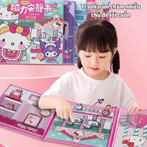 Sách nam châm từ tính cho bé Tung Tung Sahur, Tự do sáng tạo và phát triển tư duy