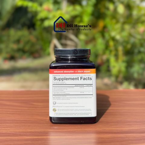 Viên tinh chất nghệ Youtheory Turmeric 2.250mg lọ 210 viên hàng Mỹ.