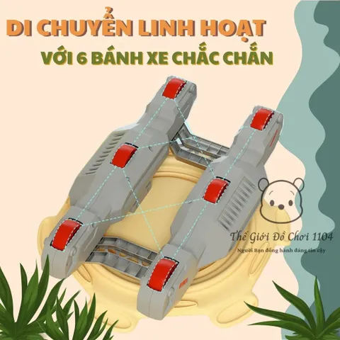Xe Chòi Chân Khủng Long, Có Nhạc Đèn, Hiệu Ứng Phun Sương, Giúp Bé Giữ Thăng Bằng, Cho Bé 6 tuổi 364602