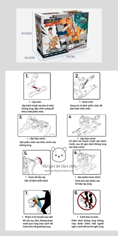 Xe Chòi Chân Khủng Long, Có Nhạc Đèn, Hiệu Ứng Phun Sương, Giúp Bé Giữ Thăng Bằng, Cho Bé 6 tuổi 364602