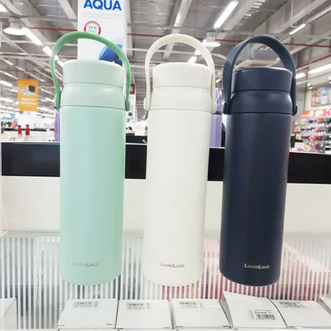Bình Giữ Nhiệt LocknLock Wannabe Screw Tumbler LHC4246- Nhiều Màu - 450ml