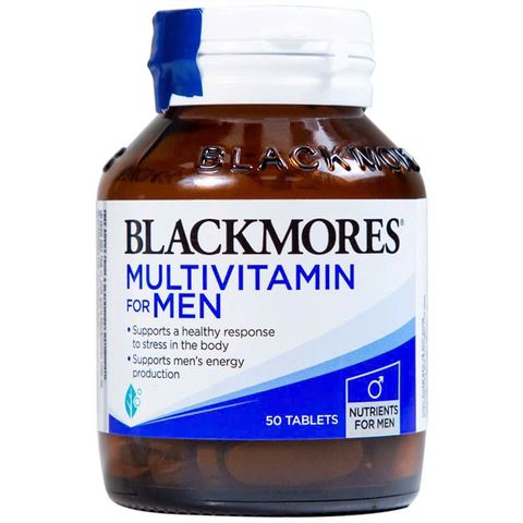 Vitamin Tổng Hợp Blackmores Dành Cho Nam 50 Viên - Bổ Sung Năng Lượng, Hỗ Trợ Miễn Dịch và Phục Hồi Sau Tập Luyện