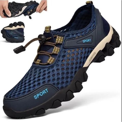 Giày Leo Núi Chống Nước Thoáng Khí - Giày Trekking Đa Năng Lội Suối Cho Nam Nữ, Đế Mỏng Mềm, Khô Nhanh, Đi Phượt, Trekking