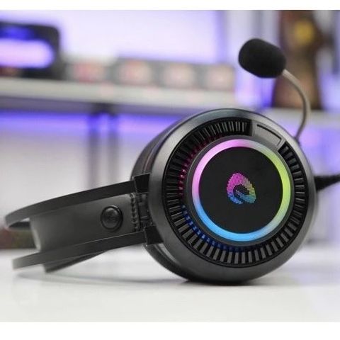 Tai Nghe Chụp Tai Gaming DareU EH416 - Âm Thanh Giả Lập 7.1 Có LED RGB, Micro Điều Chỉnh Dành Cho Game Thủ, Tương Thích Máy Tính PC Và Laptop