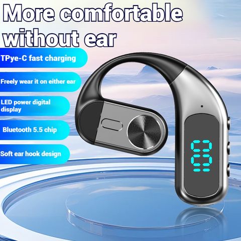 Tai Nghe Không Dây K1 Bluetooth V5.5 - Tai Nghe Rảnh Tay Có Mic Chất Lượng Cao Cho Văn Phòng, Lái Xe, Chạy, Và Thể Thao