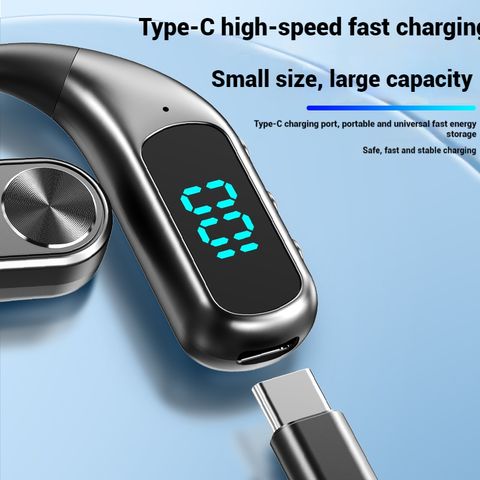 Tai Nghe Không Dây K1 Bluetooth V5.5 - Tai Nghe Rảnh Tay Có Mic Chất Lượng Cao Cho Văn Phòng, Lái Xe, Chạy, Và Thể Thao